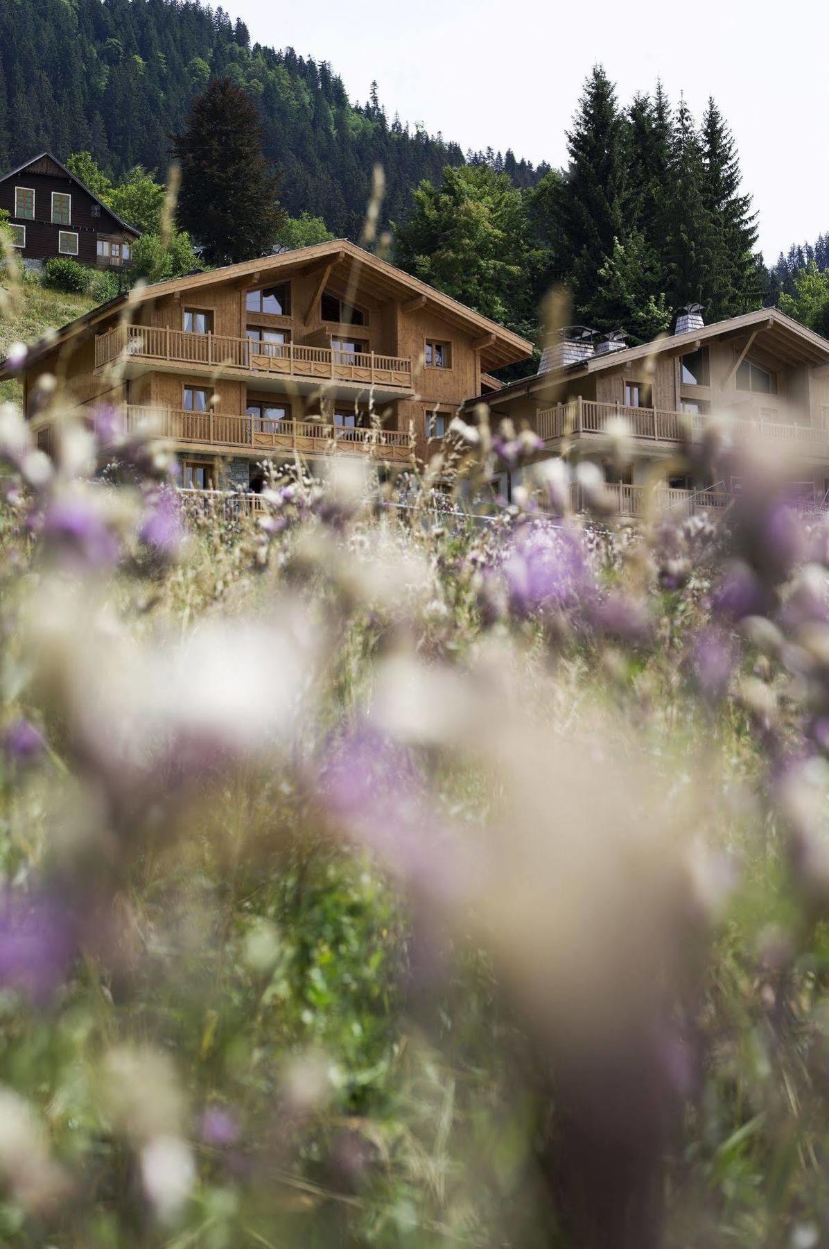 Cgh Residences & Spas Les Chalets De Jouvence Les Carroz d'Araches Bagian luar foto