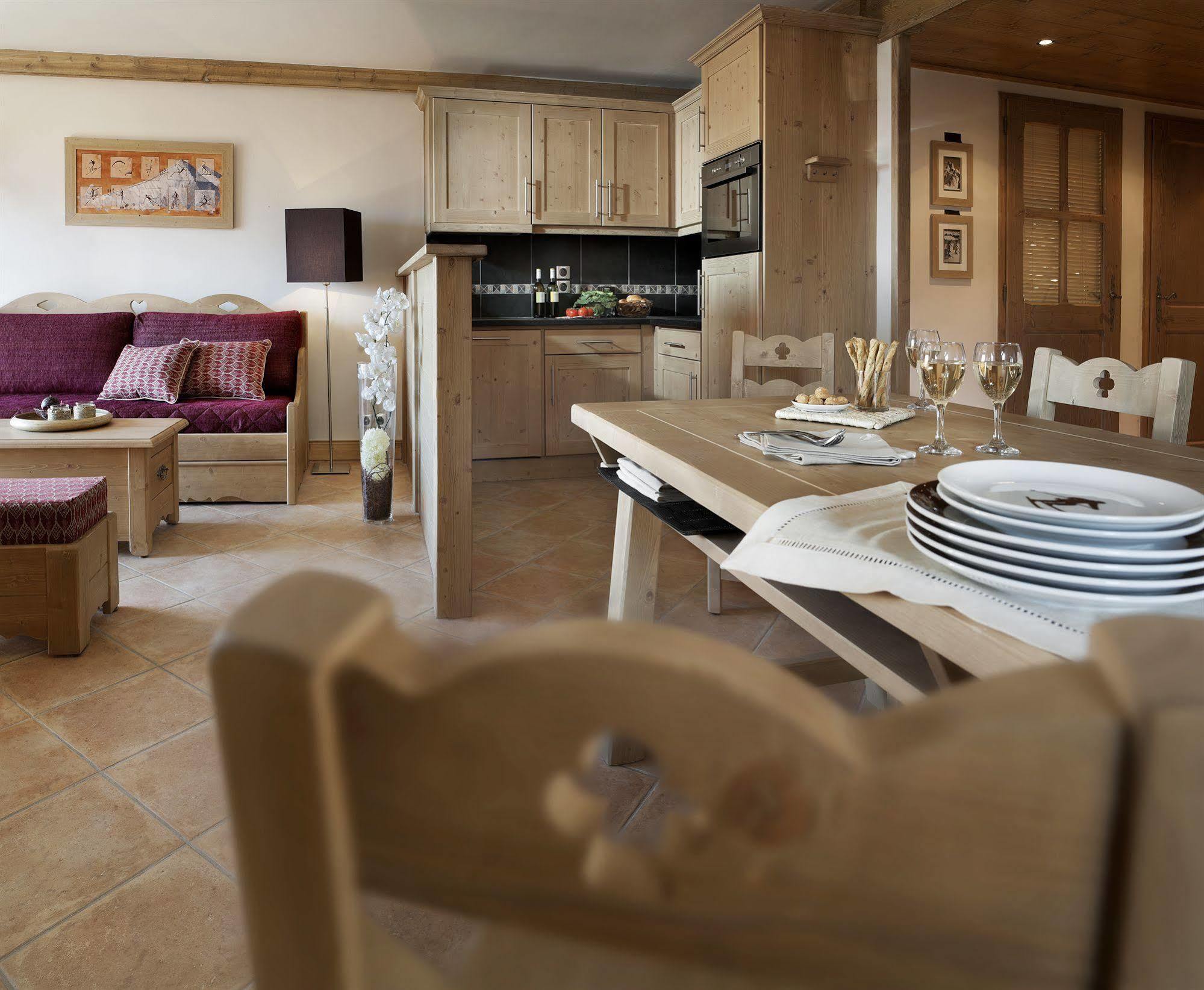 Cgh Residences & Spas Les Chalets De Jouvence Les Carroz d'Araches Bagian luar foto